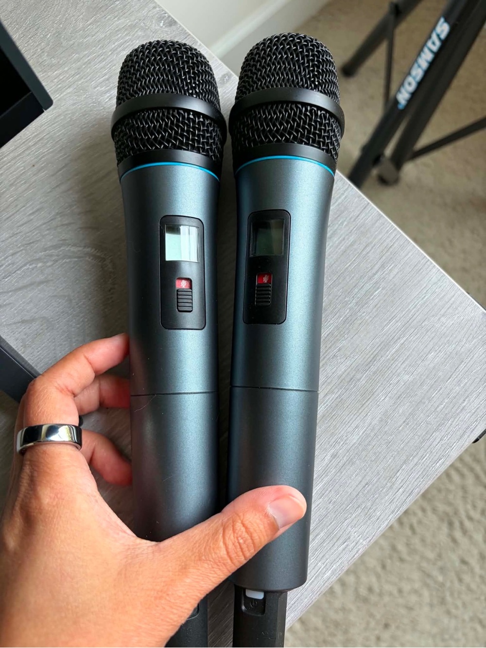 Sennheiser XSW1-825 DUAL-A 2-Channel Wireless Microphone LOT 2 WORKS Karaoke✅